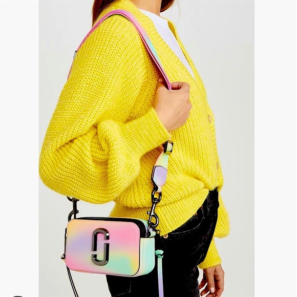 💥CUTE🌈Snapshot The Marc Jacobs airbrush snapshot multicolor purse crossbody bag - Picture 3 of 17